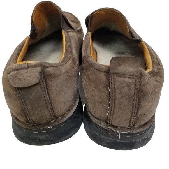 UGG Mens 11 Brown Suede Leather Slip On Loafer Sho main image 9